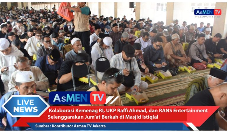 Info Terkini: Kolaborasi UKP Muda Seni Raffi Ahmad dengan Kementerian Agama RI, Masjid Istiqlal dan RANS Entertainment Gelar Jumat Berkah di Masji Istiqlal yang Harus Anda Ketahui