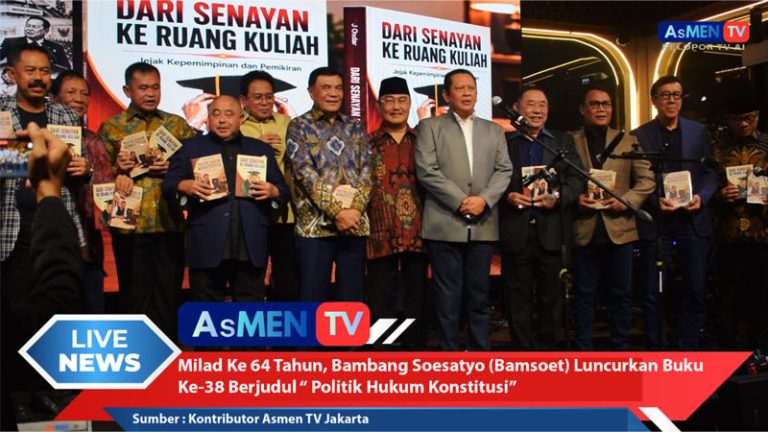 Info Terkini: Milad Ke 64 Tahun, Bambang Soesatyo Luncurkan Buku Berjudul “Politik Hukum Konstitusi” yang Harus Anda Ketahui